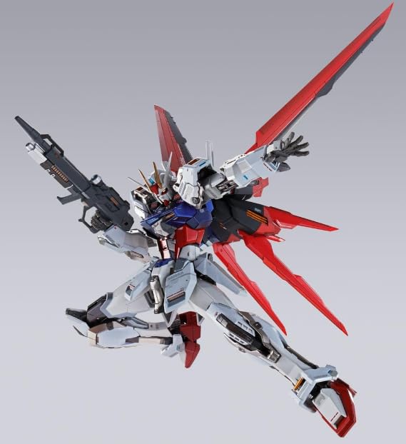 METAL BUILD Gundam Rollout Striker LIMITED Strike -Heliopolis Ver. и Ale -STORE EDITION- красный