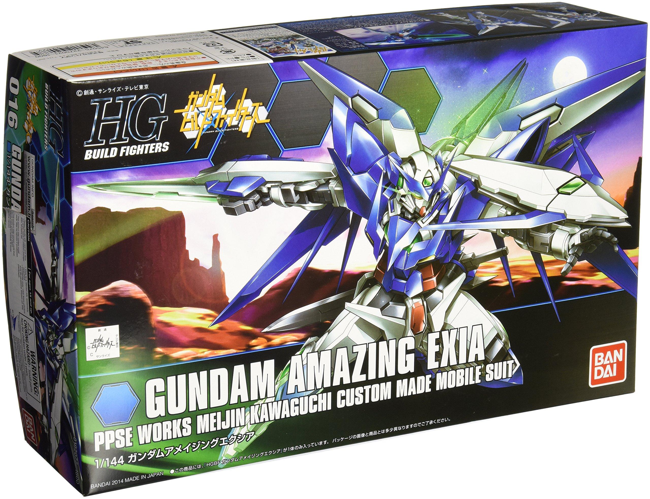 HGBF Gundam Amazing Exia Build 1/144 (Gundam Fighters) синий
