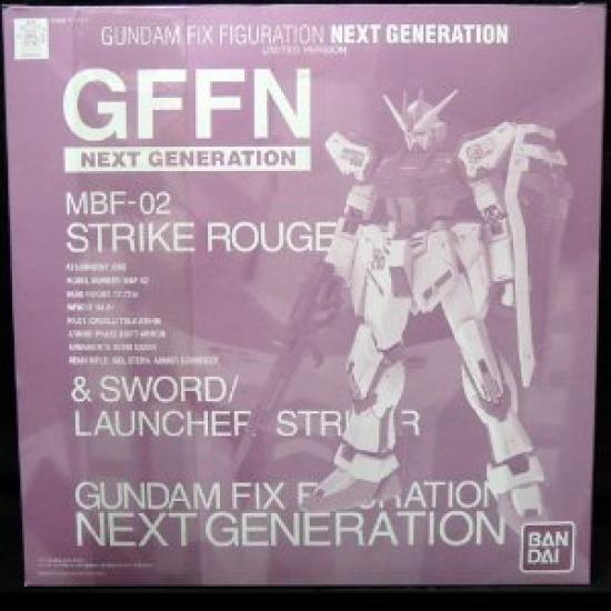 GUNDAM FIX FIGURATION GENERATION Strike Rouge Striker Web G.F.F.NEXT & Sword/Launcher (Tamashii Exclusive)