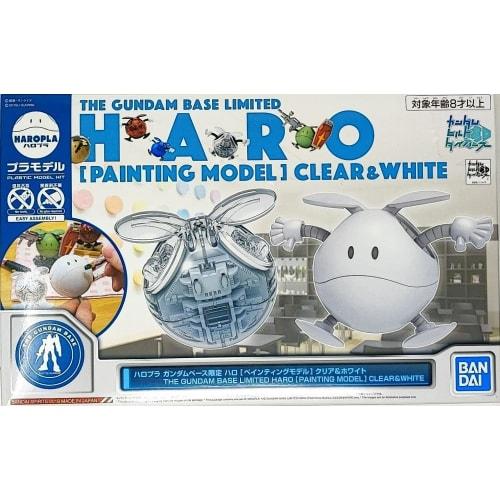 Haropla Gundam Base Exclusive Haro Painting Model Clear & White Gundam Build Divers