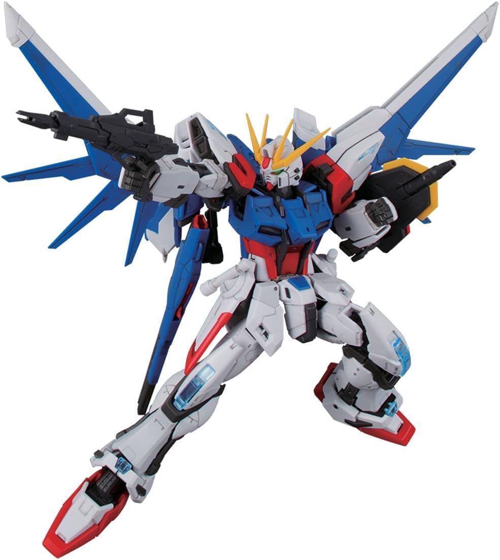 BANDAI SPIRITS RG Gundam Build Fighters Build Strike Gundam Full Package Pre-Colored Plastic Model